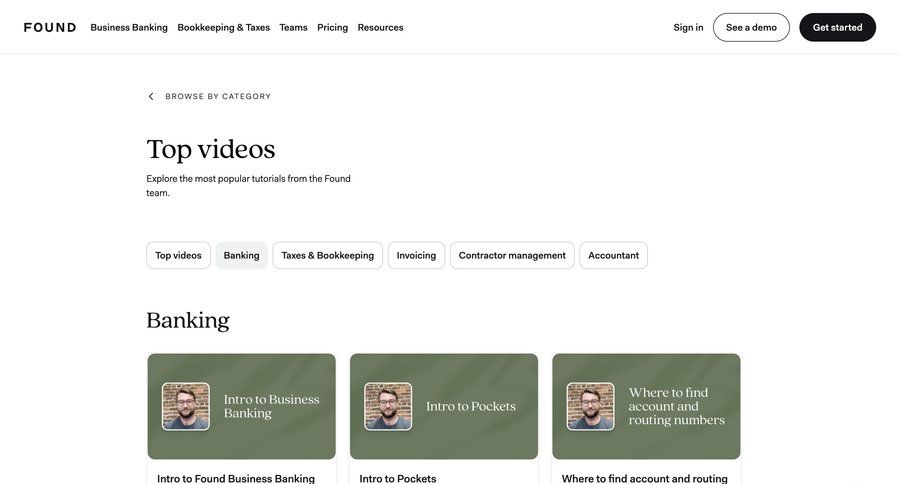 Found
				resources ui page example