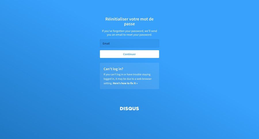 Disqus
				password reset page example