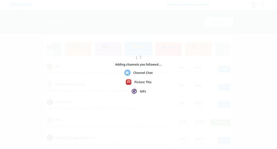 Disqus
				loading state page example