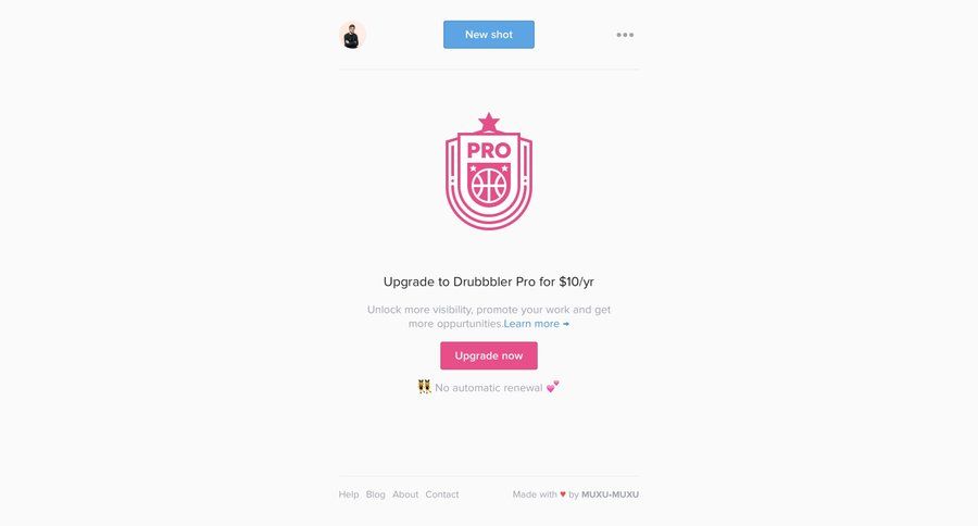 Drubbbler
				plans & pricing (in app) page example