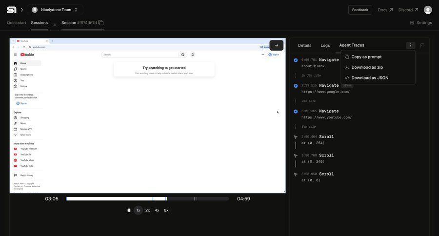 Steel
			 timeline view ui page example