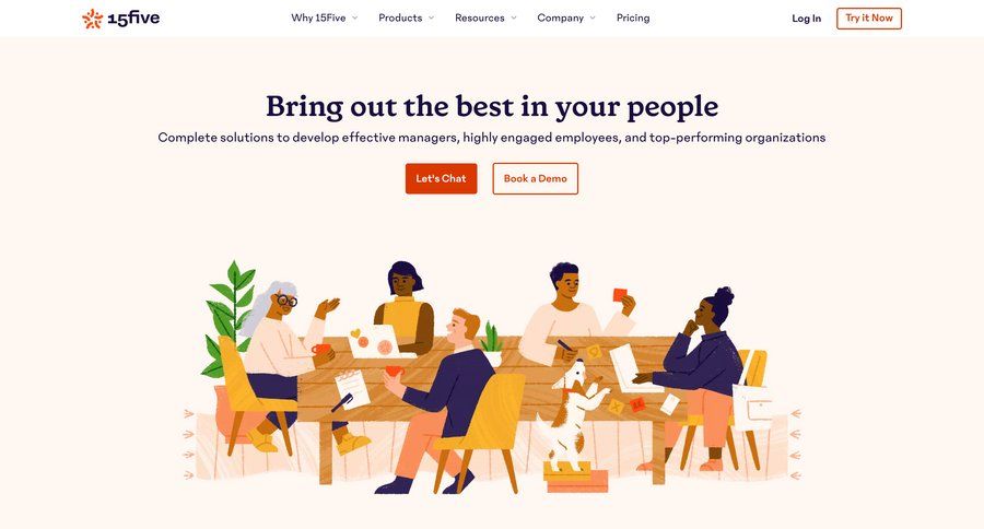 15Five screen example