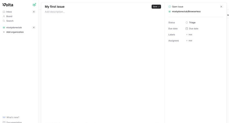 Volta
			         ux ui design