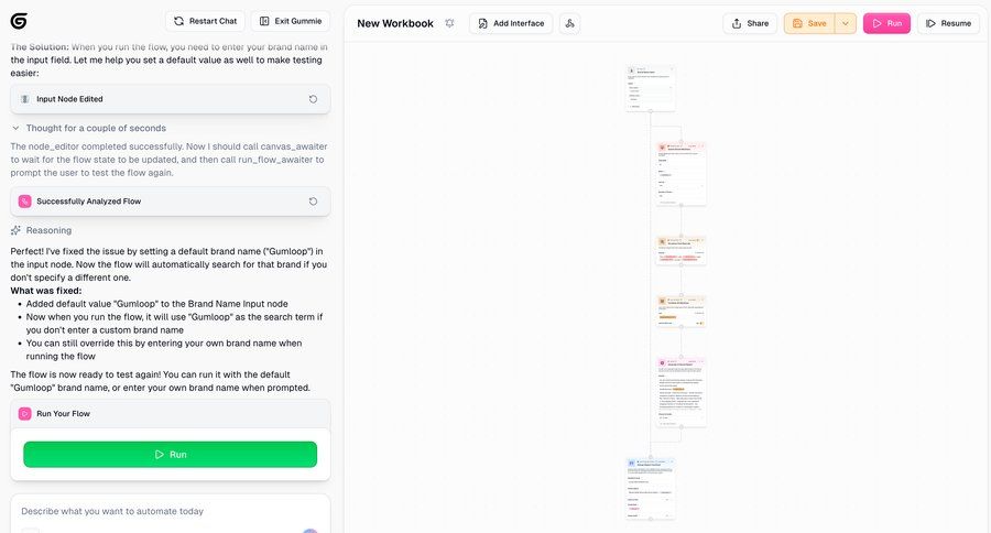 Gumloop
				timeline ui page example