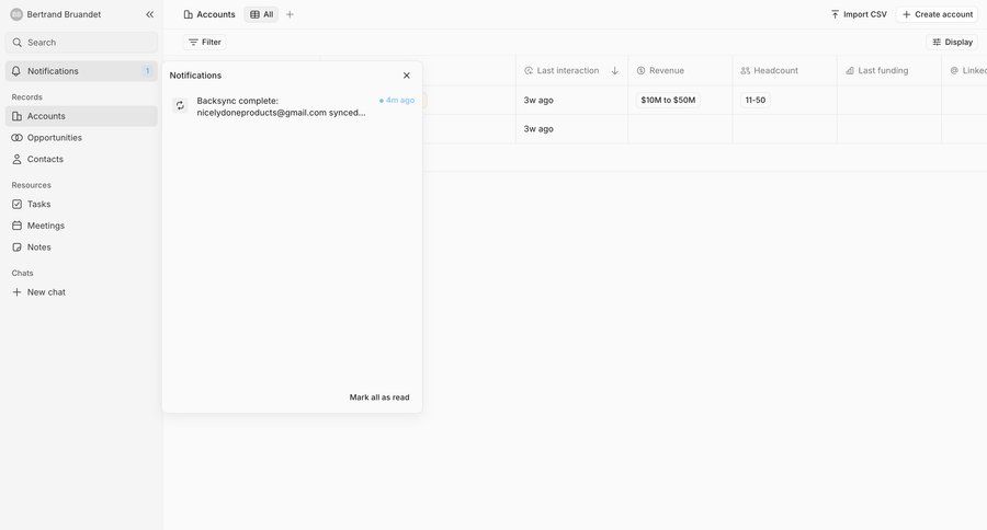 Lightfield
			 sidebar navigation recent activity b2b saas crm dashboard ui page example