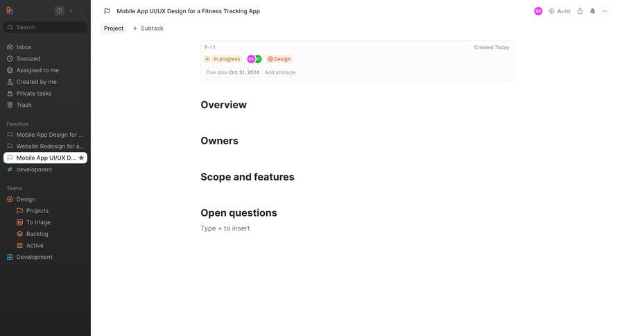 Height
			 task management sidebar navigation project management design inbox sidebar menu fitness ui page example