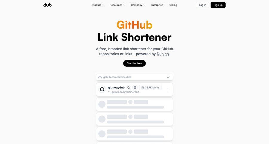 Dub
			 free account loader features testimonials case studies customer stories filter ui sort by ui check out enterprise enterprise settings rich text ui page example