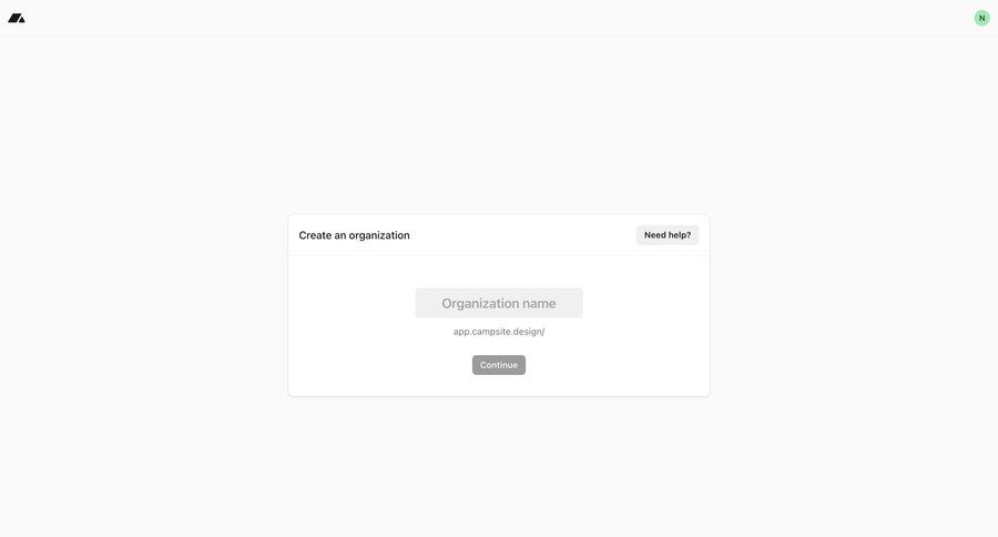 Campsite
			    ux ui design