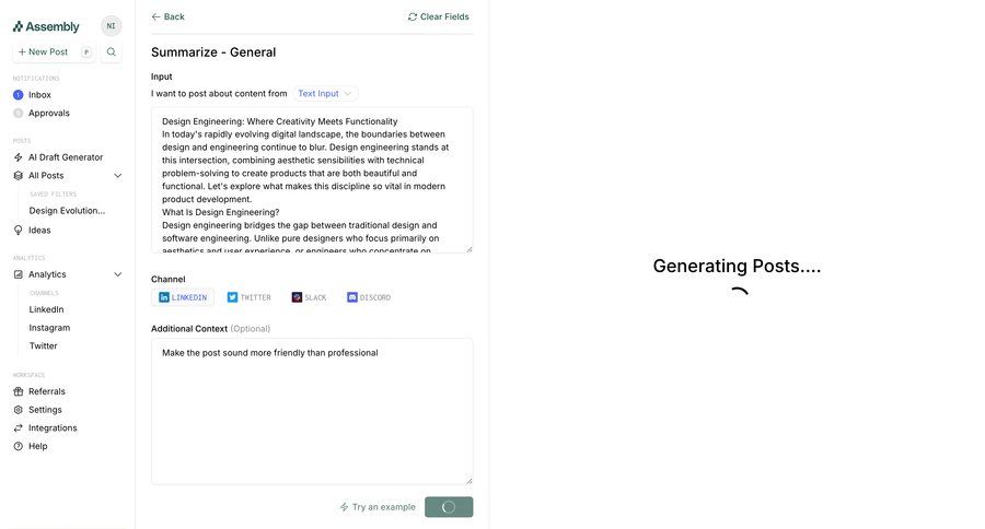 Assembly
			content editor sharing settings form editor wysiwyg sidebar ui page example