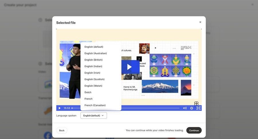 Kajabi
			player modal & popover modal screen content management grid form progress bar ui page example