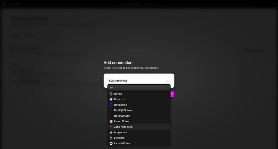 Hypermode
			 settings integration setup integration ui page example