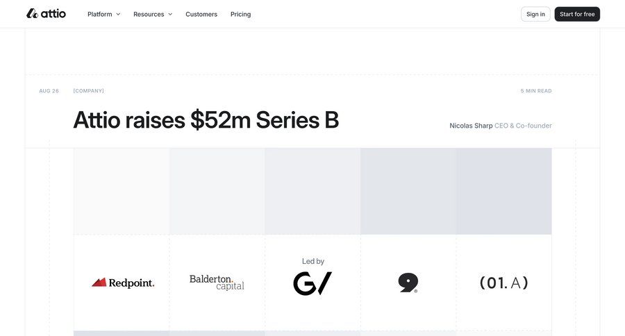 Attio
				article ui page example