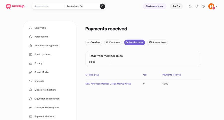 Meetup
				settings ui page example