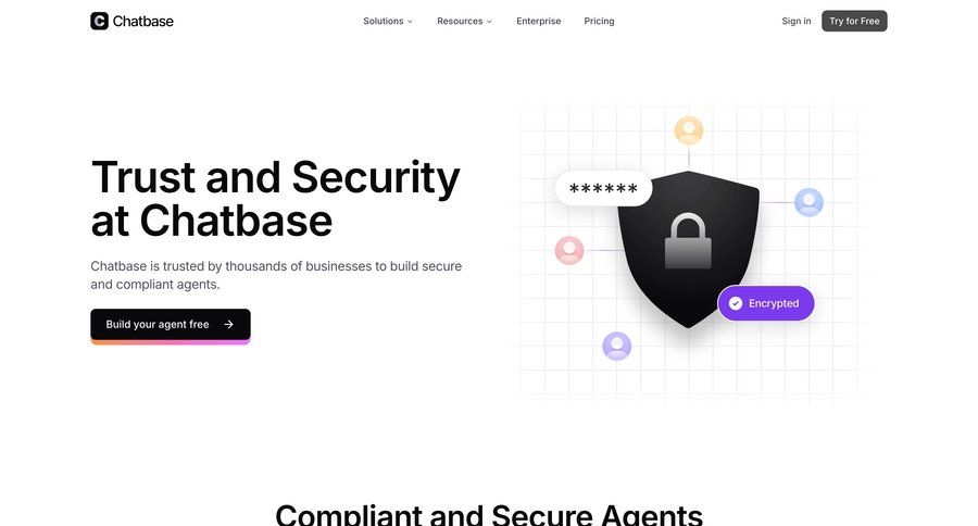 Chatbase
				security ui page example