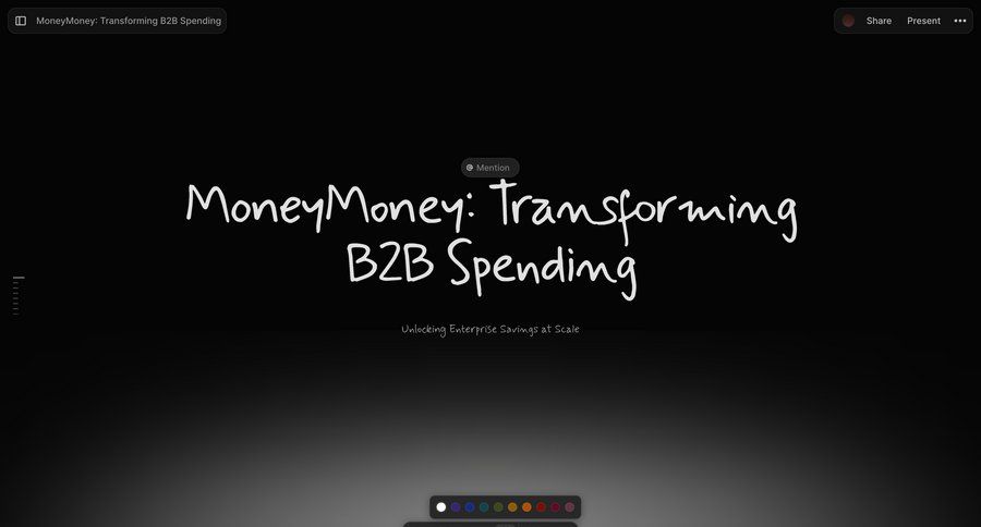 Chronicle
			 finance menu sharing ui page example