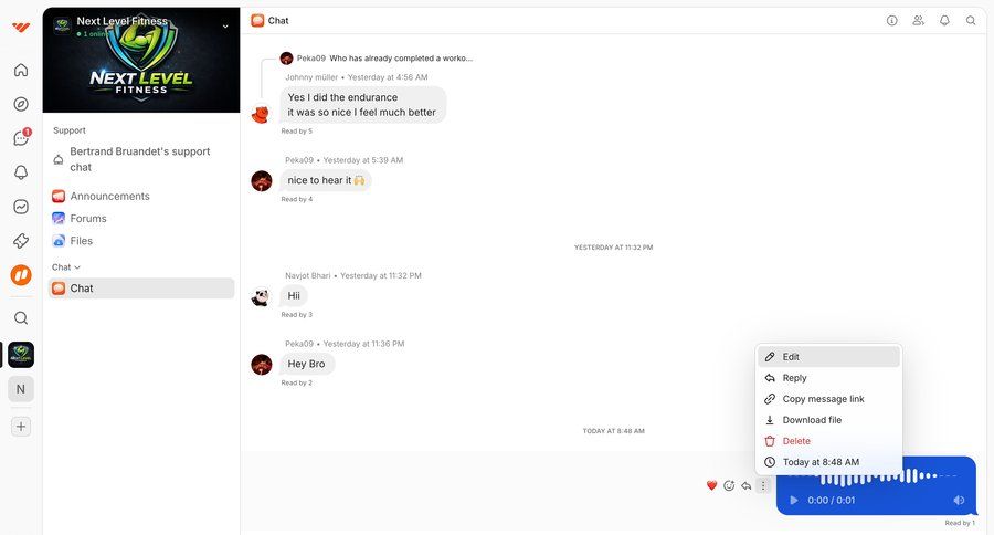 Whop
				list ui page example