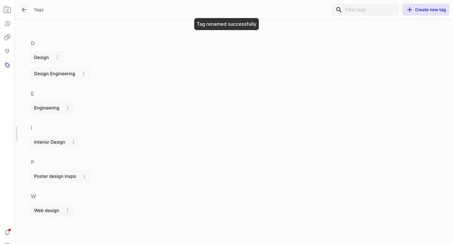 Fabric
				settings ui page example