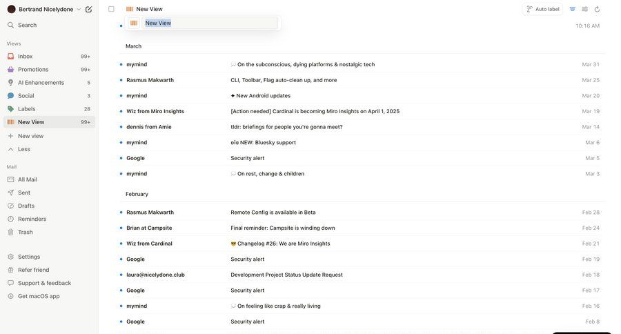 Notion Mail
			list navigation sidebar navigation automation email management email inbox sidebar lists communication navigation menu navigation bar menu navigation links navigation buttons ui page example