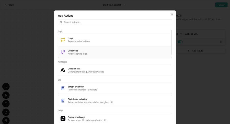 Leap
			 ux ui design