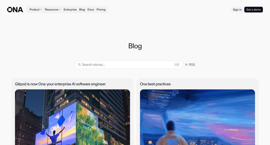 Ona
				list ui page example