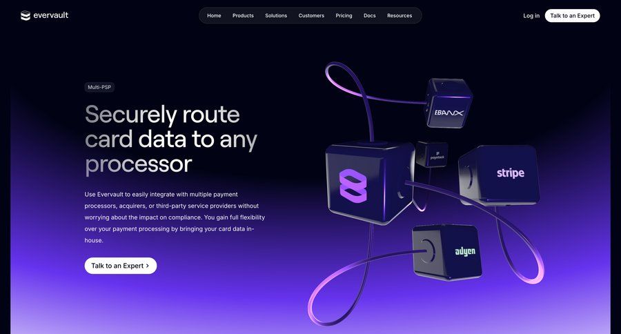 Evervault
			 manage links typography color palette call to action dark ui cards ui version control ui page example