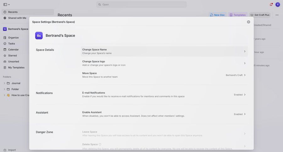 Craft
				settings ui page example
