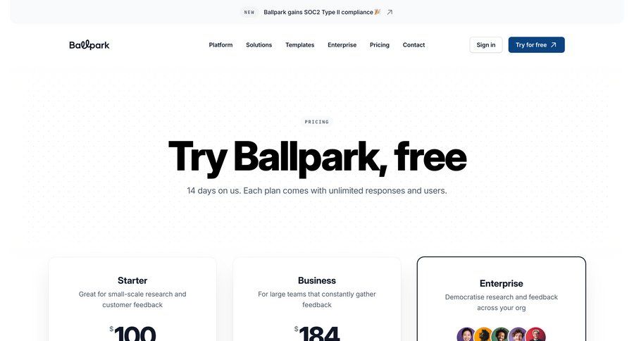 Ballpark
			 conditional logic email verification payment history user permissions user role call recording service plans pricing plans subscription plans price payment options product update alternatives marketing website design payment page b2b website payment confirmation customer support chat pricing packages pricing calculator ui page example