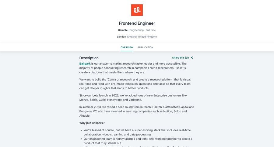 Ballpark
			 user role detail view info view timezone selector ui page example