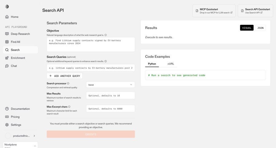 Parallel
			 configuration sidebar navigation artificial intelligence form ui page example