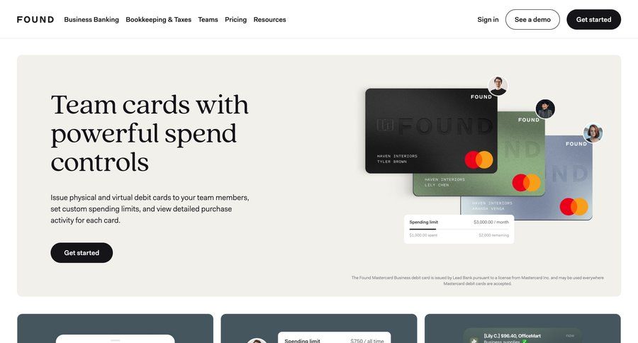 Found
			 expense management ui page example