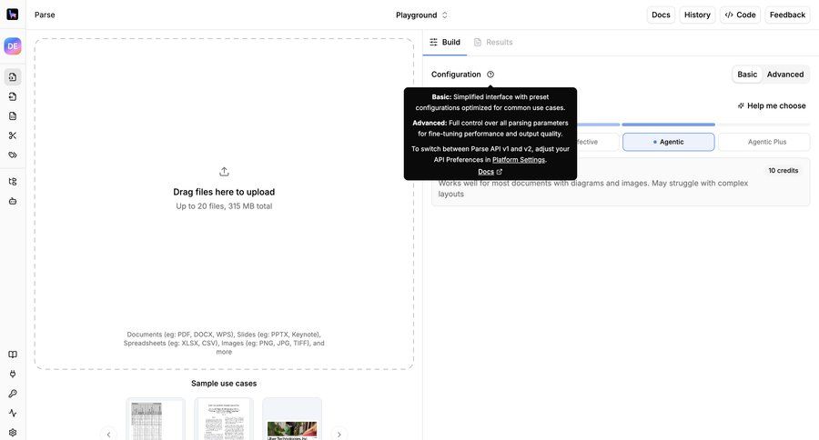 Llamaindex
			 file upload drag and drop ui page example