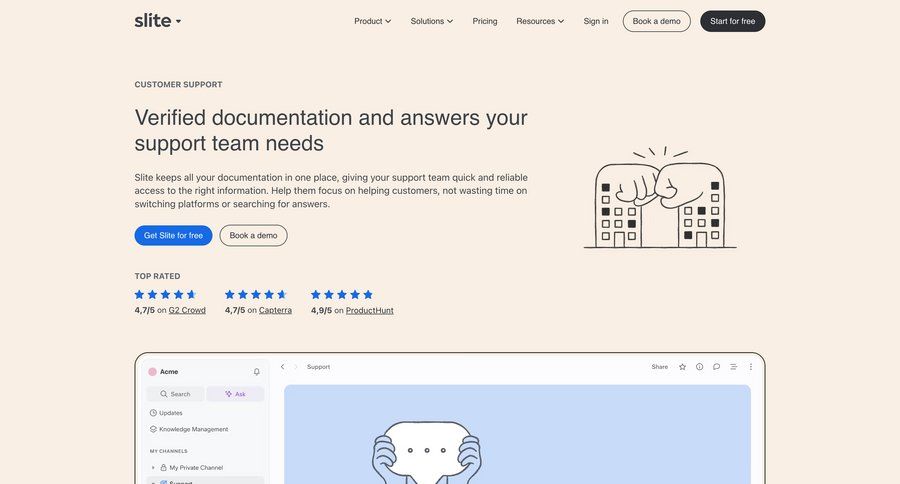 Slite
				help ui page example
