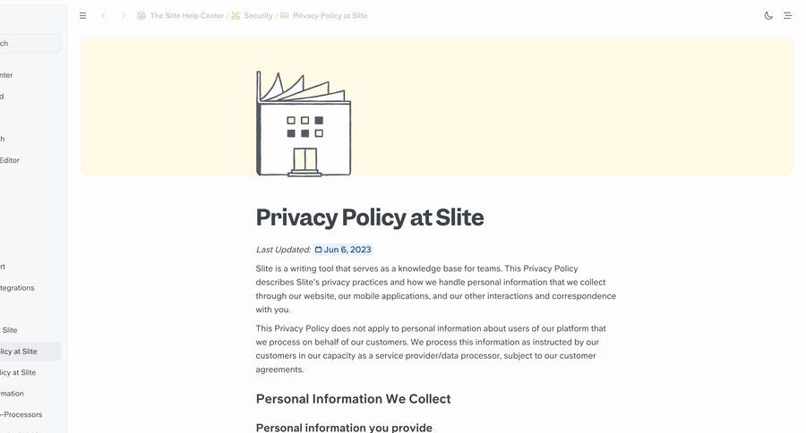 Super
				privacy policy ui page example