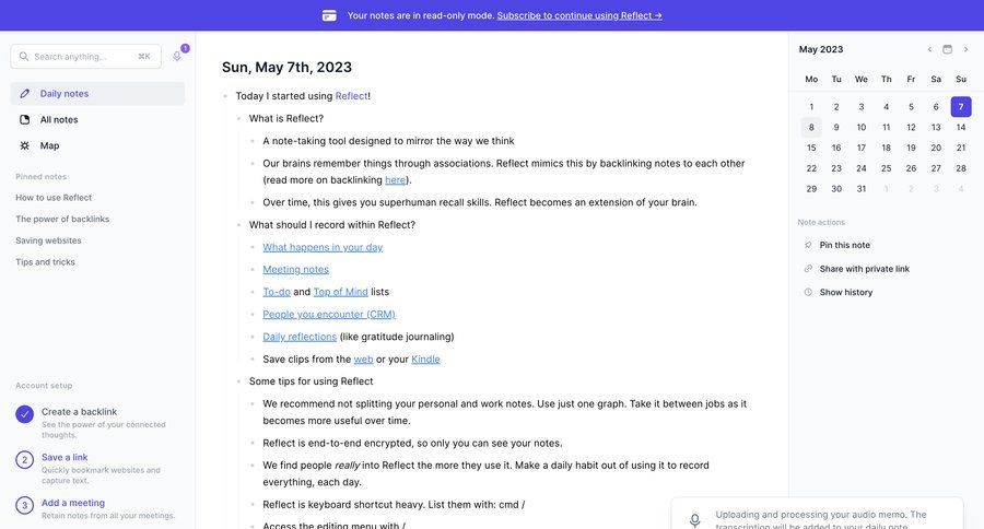 Reflect
			       ux ui design