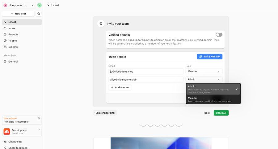 Campsite
			        ux ui design