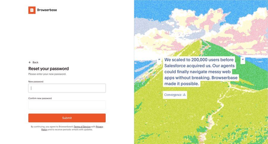Browserbase
				password reset ui page example