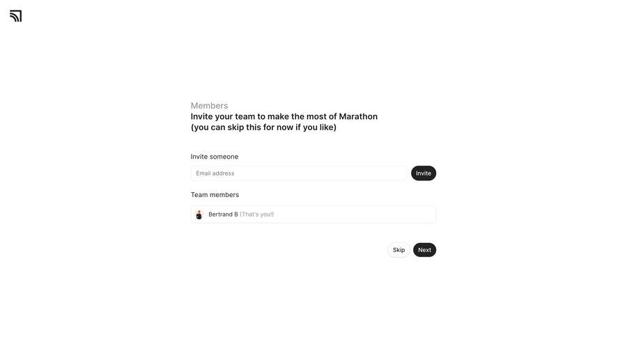 Marathon
			    ux ui design