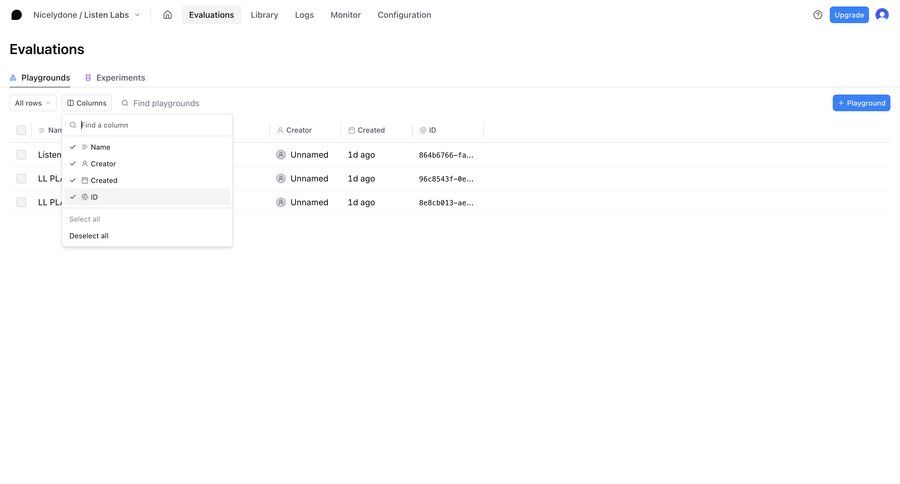 Braintrust
			 data management configuration artificial intelligence filter controls data display filters dropdown dropdown filters menu search filters sorting filters table controls search menu ui page example