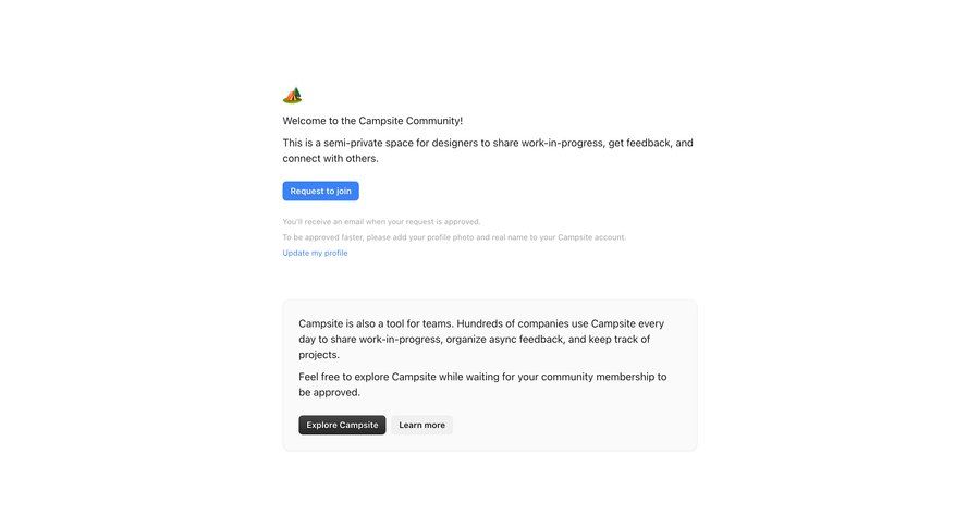 Campsite
			     ux ui design