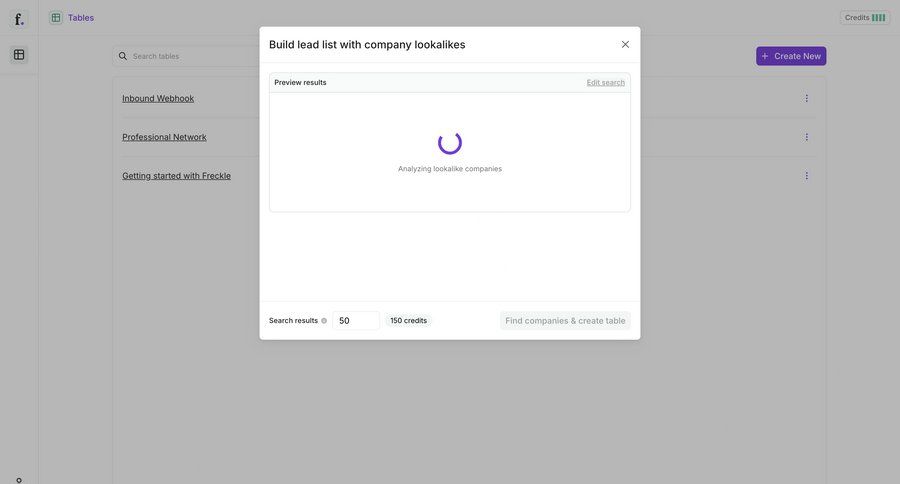 Freckle
			create modal & popover loading state artificial intelligence modal screen artificial intelligence data analysis full screen modal create ui page example