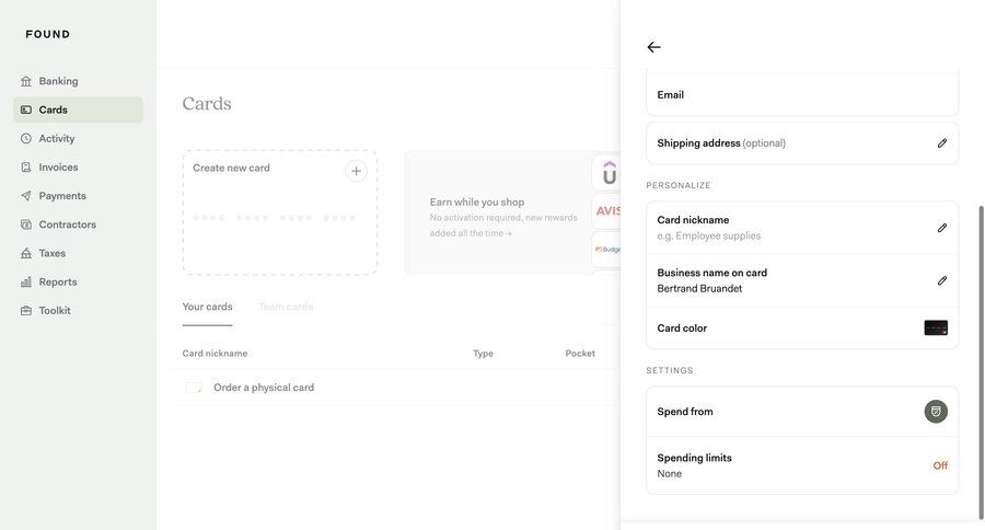 Found
				settings ui page example
