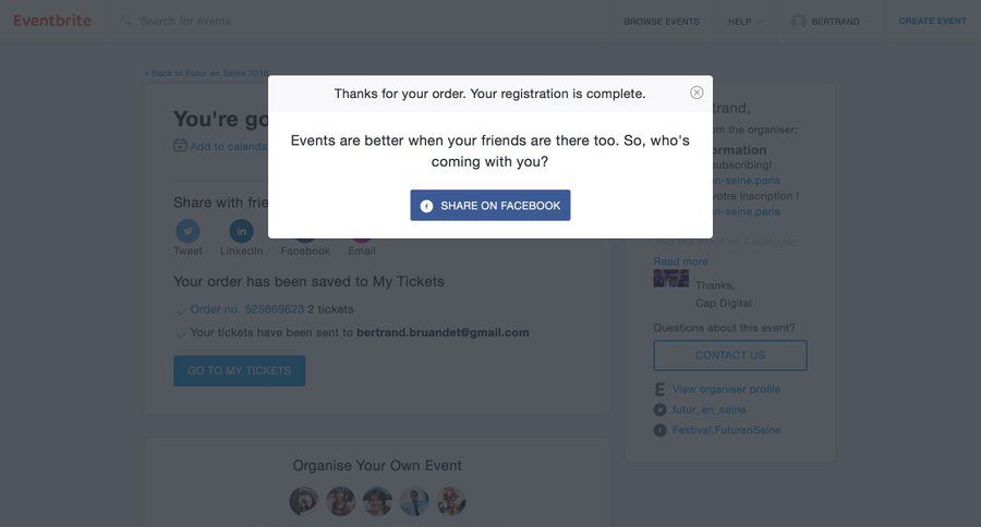 Eventbrite
				share page example