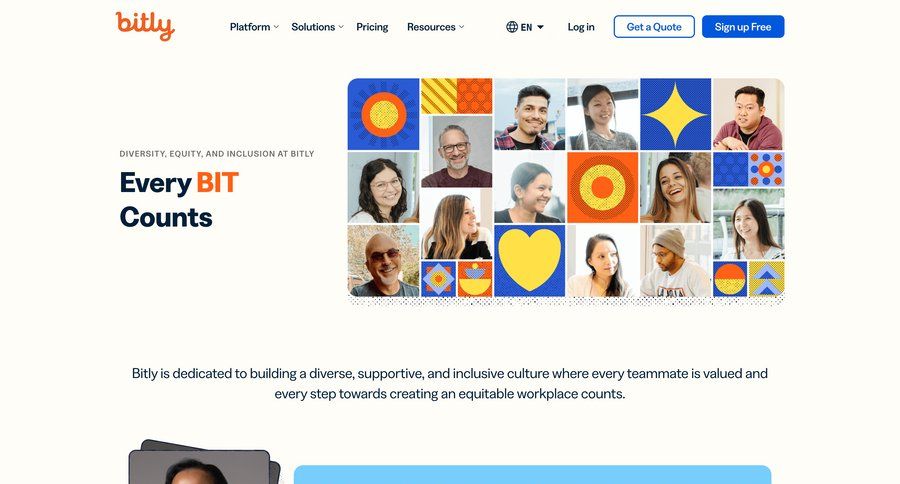 Bitly
			about & company mission values community media gallery page not found not found ui page example