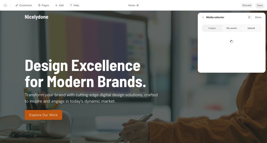 Durable
				upload ui page example