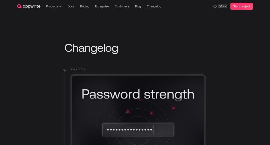 Appwrite
				list ui page example