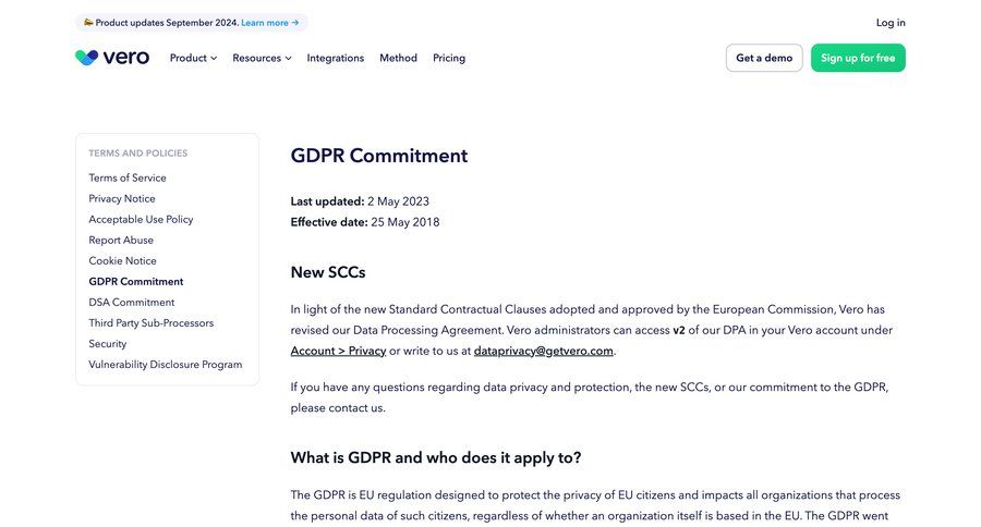 Vero
			 bulk import bulk delete bulk edit customer stories download report order tracking ui page example