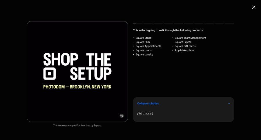 Square
			 ux ui design