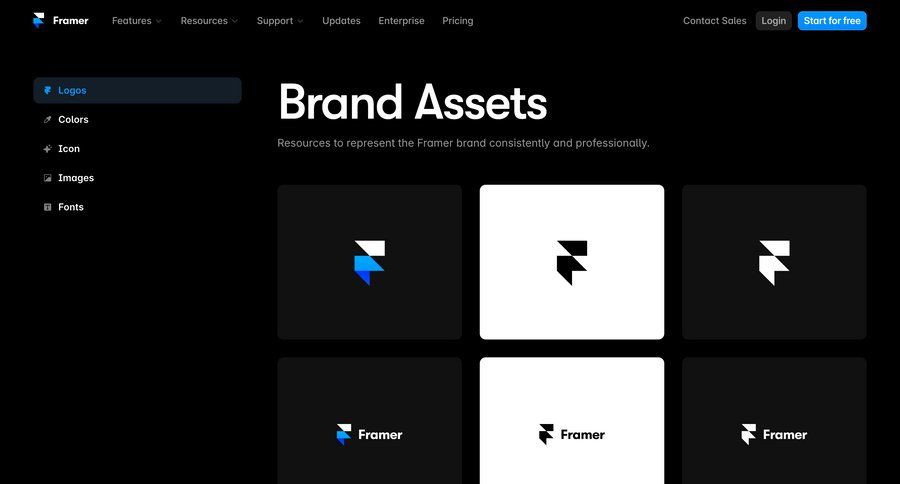 Framer
			navigation collection brand resources navigation menu navigation bar menu navigation links navigation buttons assets media assets ui page example