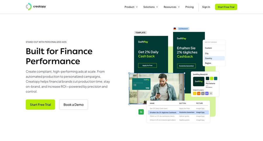 Creatopy
				use cases ui page example