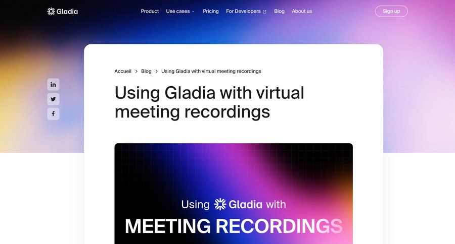 Gladia
			 scenario editor call transcript editorial blog post news article article feature article meeting transcript ui page example